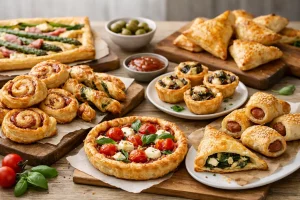 12 herzhafte Blätterteig Ideen für jeden Tag