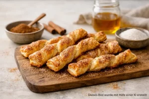 Blätterteig mit Zimt schnell und himmlisch