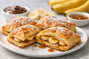 Blätterteig mit Banane einfach genial
