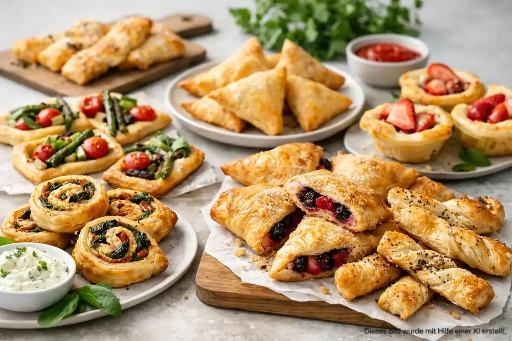 11 blätterteig rezepte ohne ei