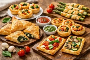blätterteig rezepte vegetarisch einfach