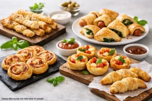 11 einfache Partyrezepte mit Blätterteig