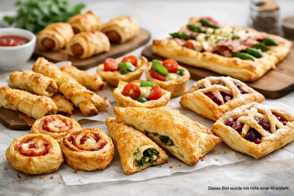 12 schnelle Blätterteig Rezepte